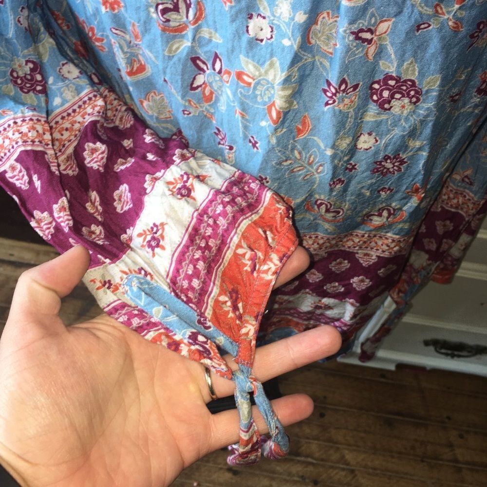 Beachlunchlounge Boho Patchwork Peasantblouse - image 4